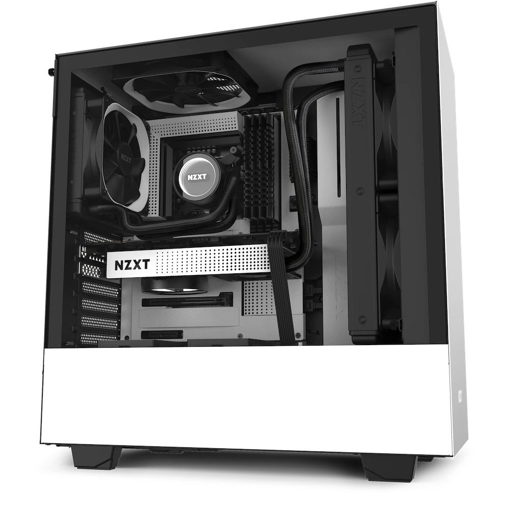 NZXT H510 Compact Mid-Tower Desktop Gaming Casing