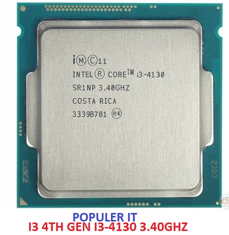 Intel Core i3 (4th Gen 3.4GHz) Desktop Processor