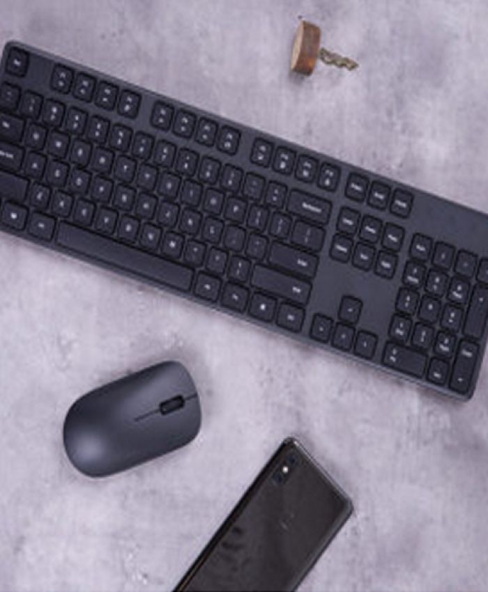 Xiaomi Mi Wireless Mouse Keyboard Set 2.4GHz 1000DPI Portable Mouse 104-key Keyboard Office Computer Tool WXJS01YM